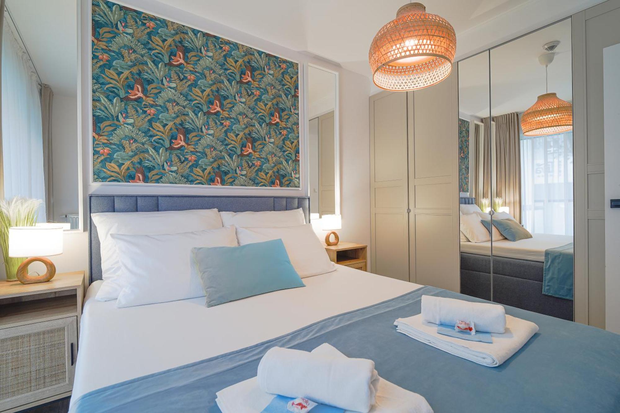 Lulu Apartments - Pod Masztami - Apartament Dwupokojowy - Basen Silownia Parking Kołobrzeg Kültér fotó