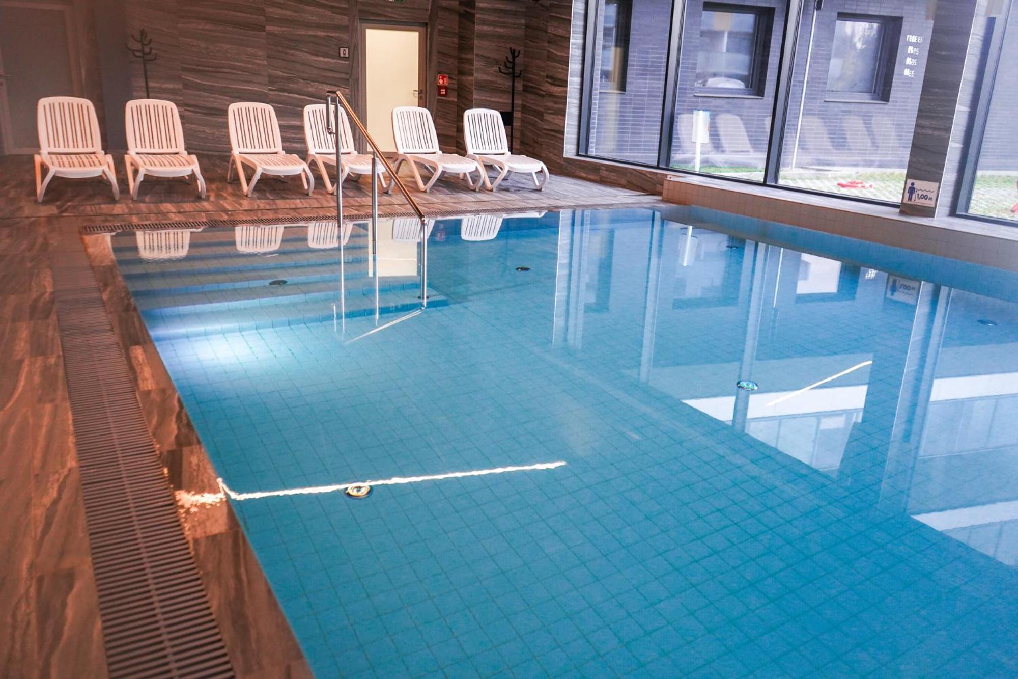 Lulu Apartments - Pod Masztami - Apartament Dwupokojowy - Basen Silownia Parking Kołobrzeg Kültér fotó