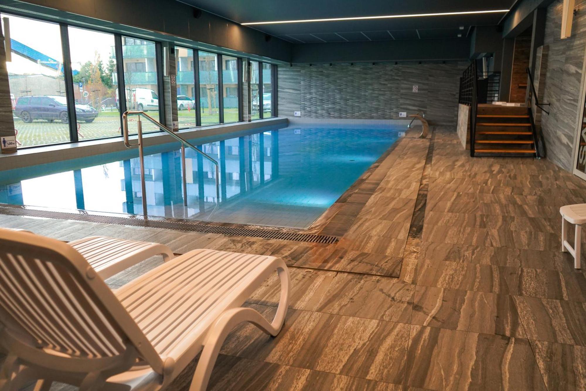 Lulu Apartments - Pod Masztami - Apartament Dwupokojowy - Basen Silownia Parking Kołobrzeg Kültér fotó