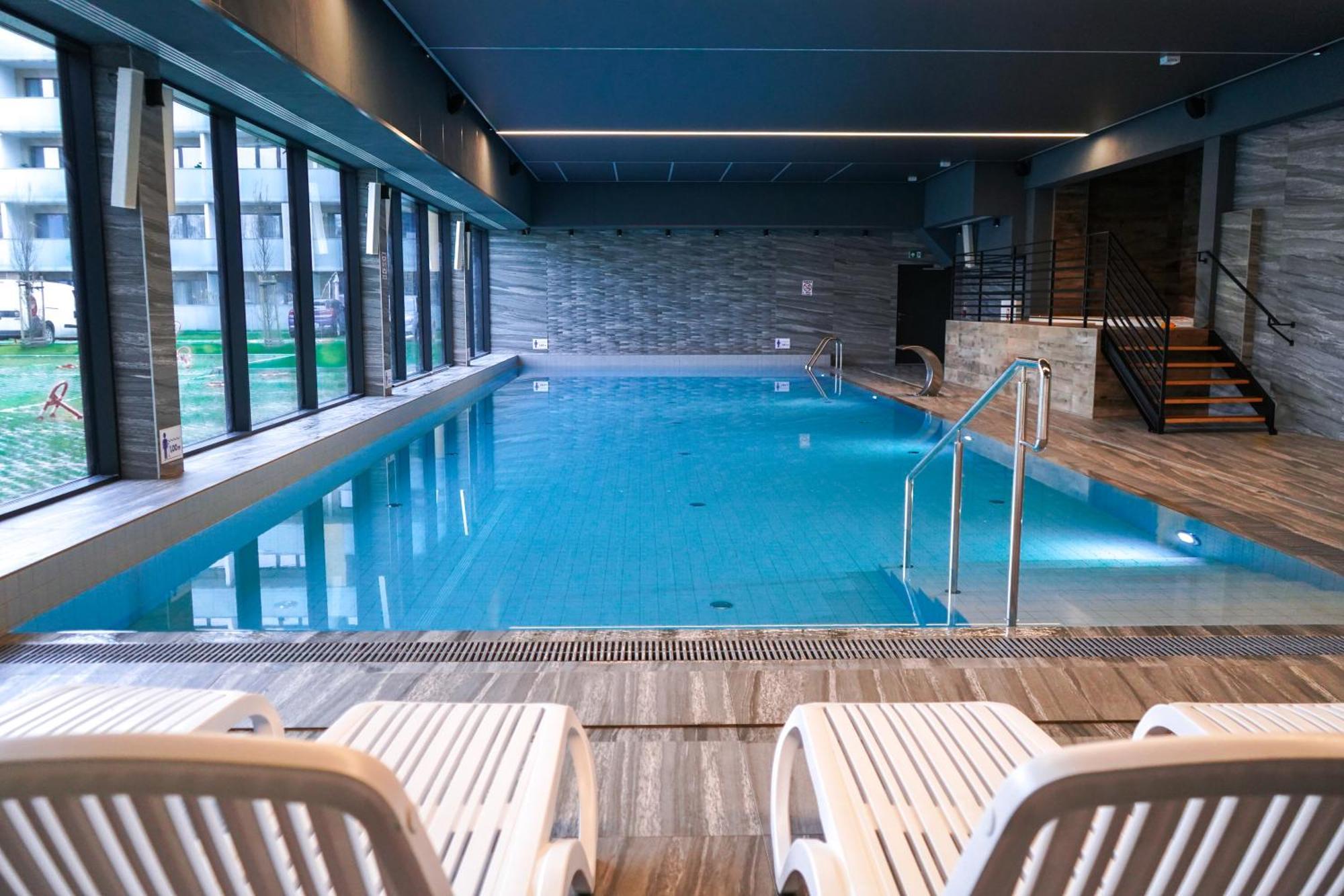 Lulu Apartments - Pod Masztami - Apartament Dwupokojowy - Basen Silownia Parking Kołobrzeg Kültér fotó